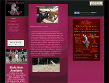 Tablet Screenshot of legacyranchllc.com